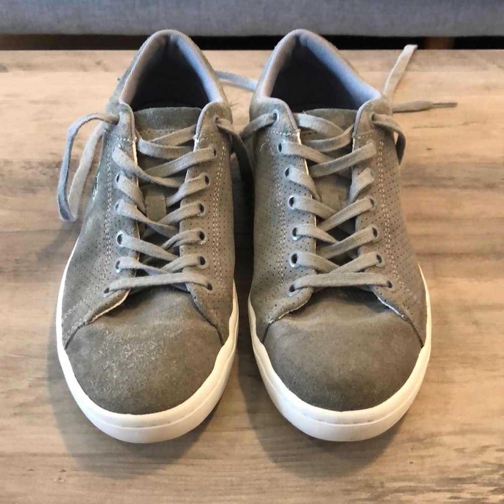 Lacoste Straightset Suede Tennis Sneaker